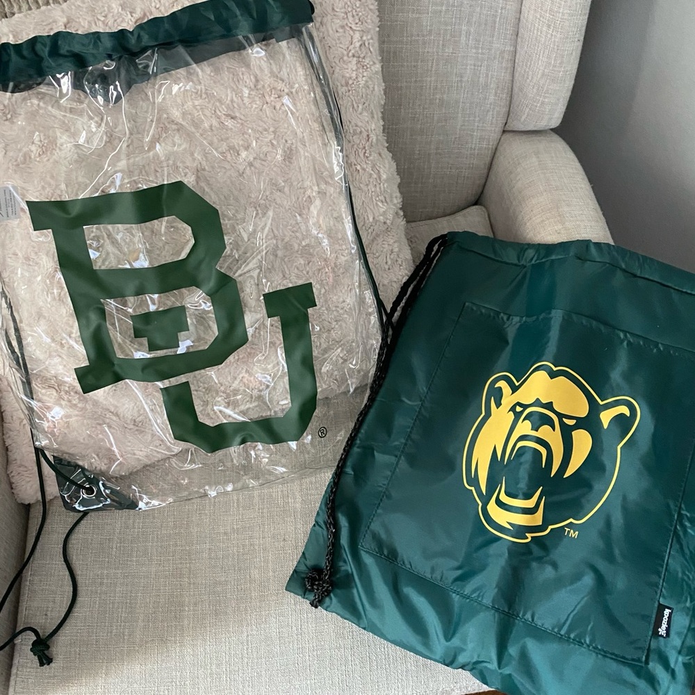 Baylor Drawstring Bags (2 pack)
